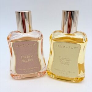 Sand Fog Lychee Martini Lemon Sugar Perfume Oil Roller Set 1.7